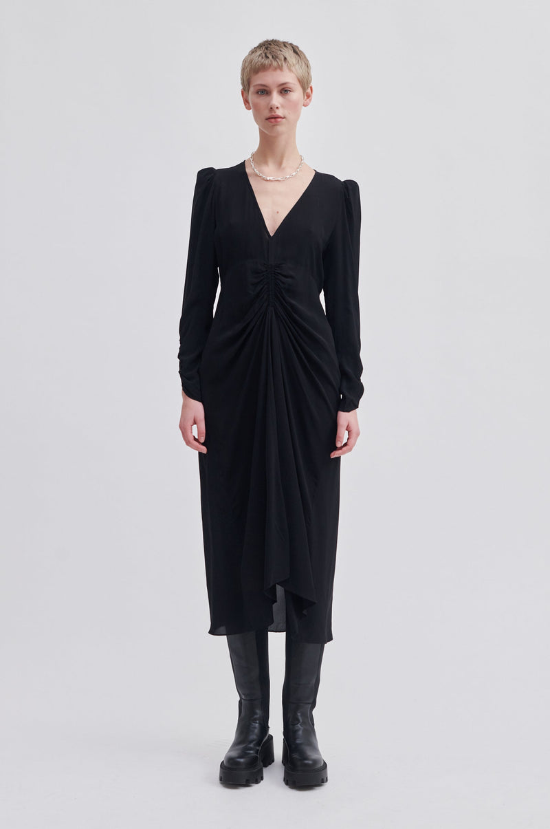 Second Female Parisa Maxi Dress Black Lulu M