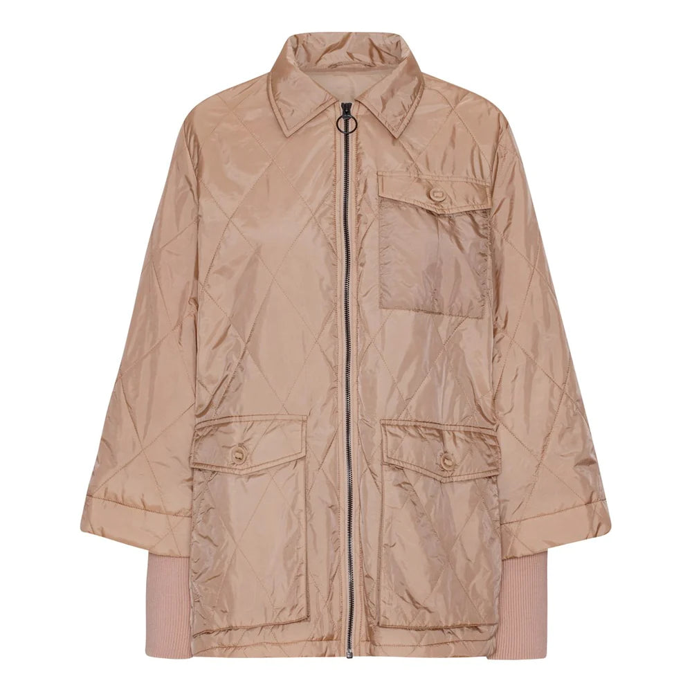 Project AJ 117 Nelly Lightly Quilted Jacket - Warm Sand