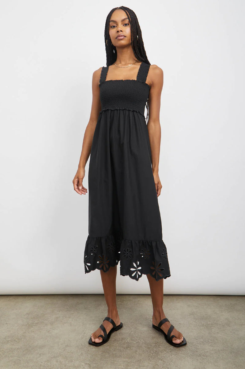 Rails Rumi Embroidered Dress - Black