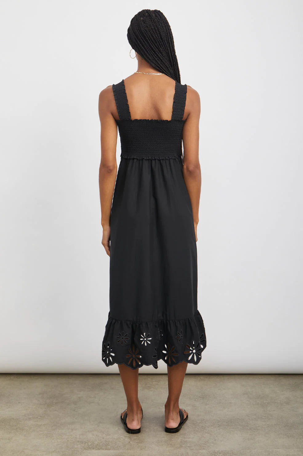 Rails Rumi Embroidered Dress - Black