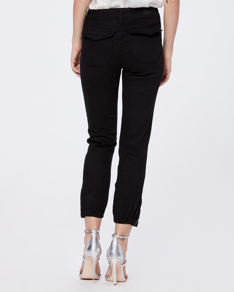 Paige Denim Mayslie Jogger - Black Overdye