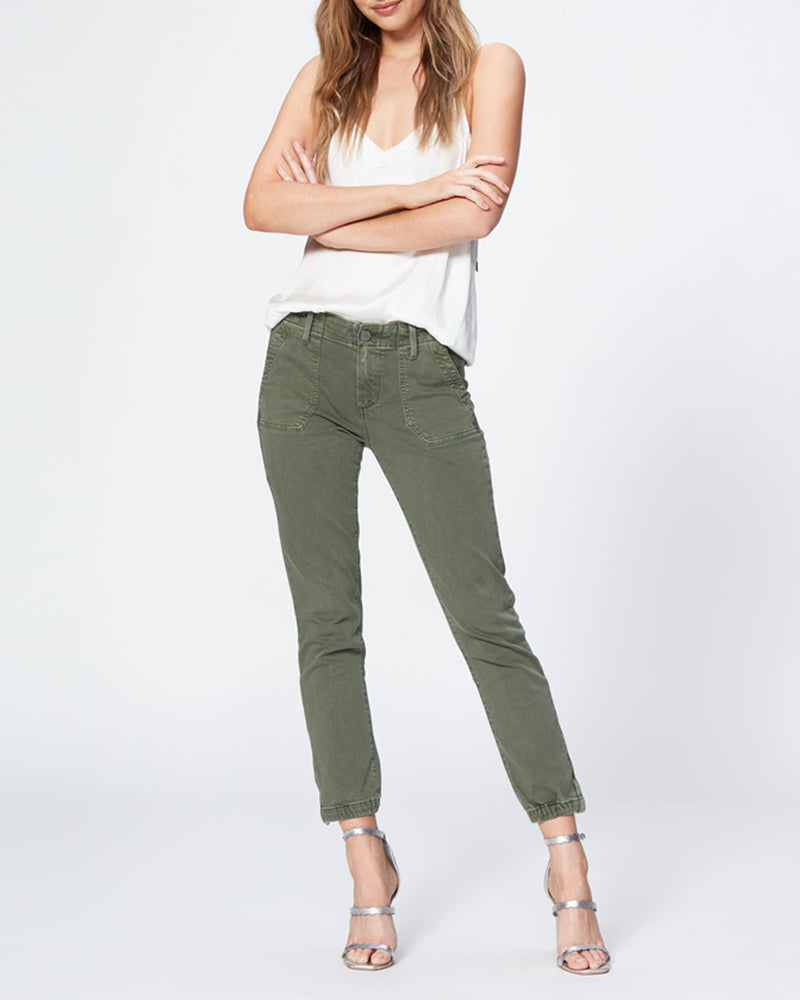 Paige Denim Mayslie Jogger - Vintage Ivy Green