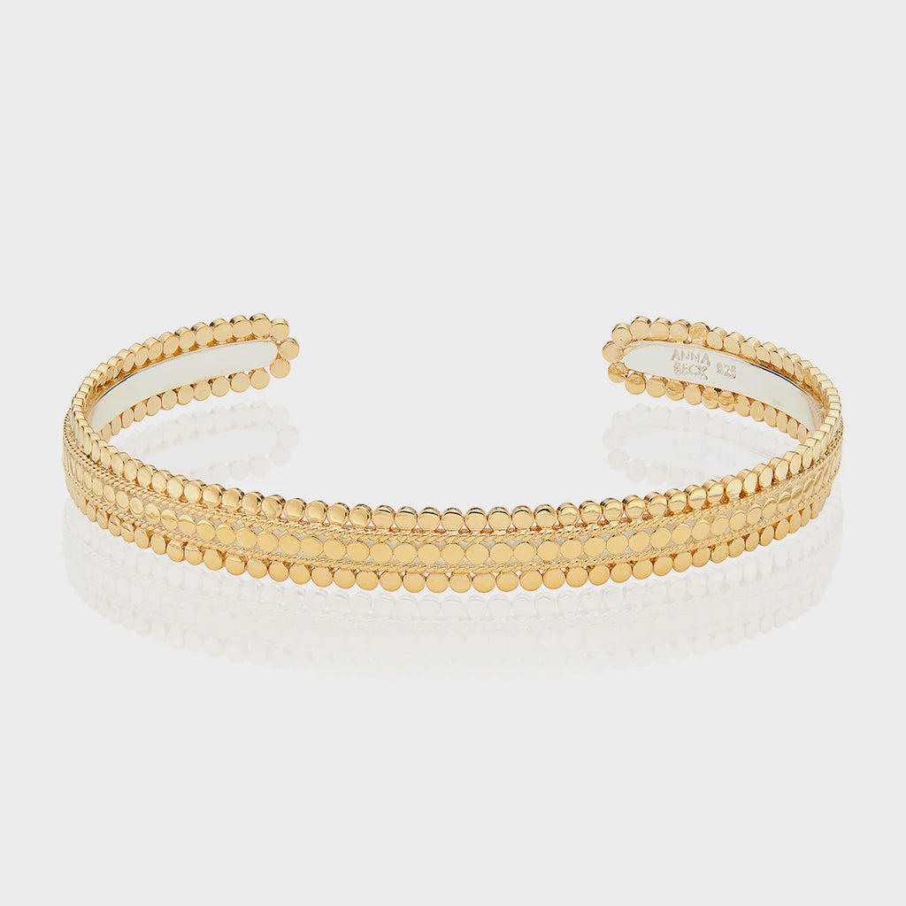 Anna Beck Scalloped Cuff - Gold