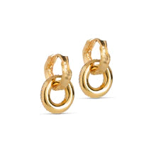 Enamel Copenhagen Celin Hoops - Clear CZ