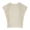 Devotion Twins Agapi Linen Blouse - Ecru