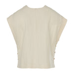 Devotion Twins Agapi Linen Blouse - Ecru