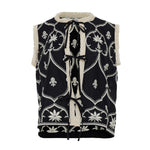 Devotion Twins Canny Vest Shirt - Black/Off White