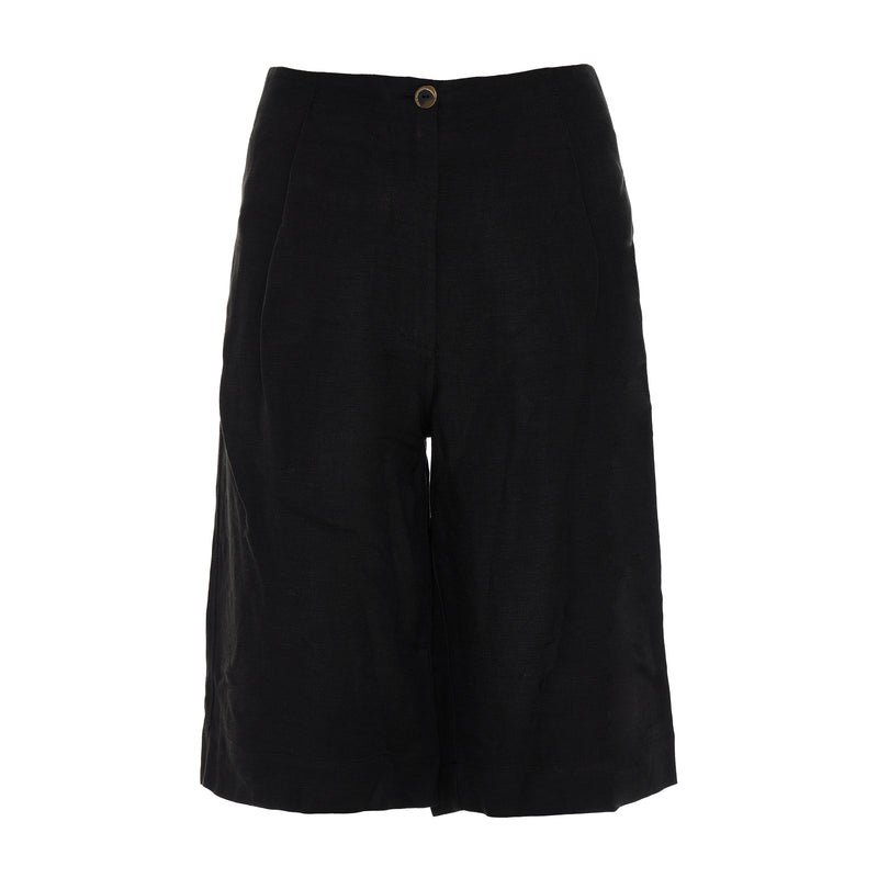 Devotion Twins Nova Linen Shorts - Black