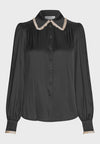 Dea Kudibal UMADEA Silk Blouse - Black Porcelain