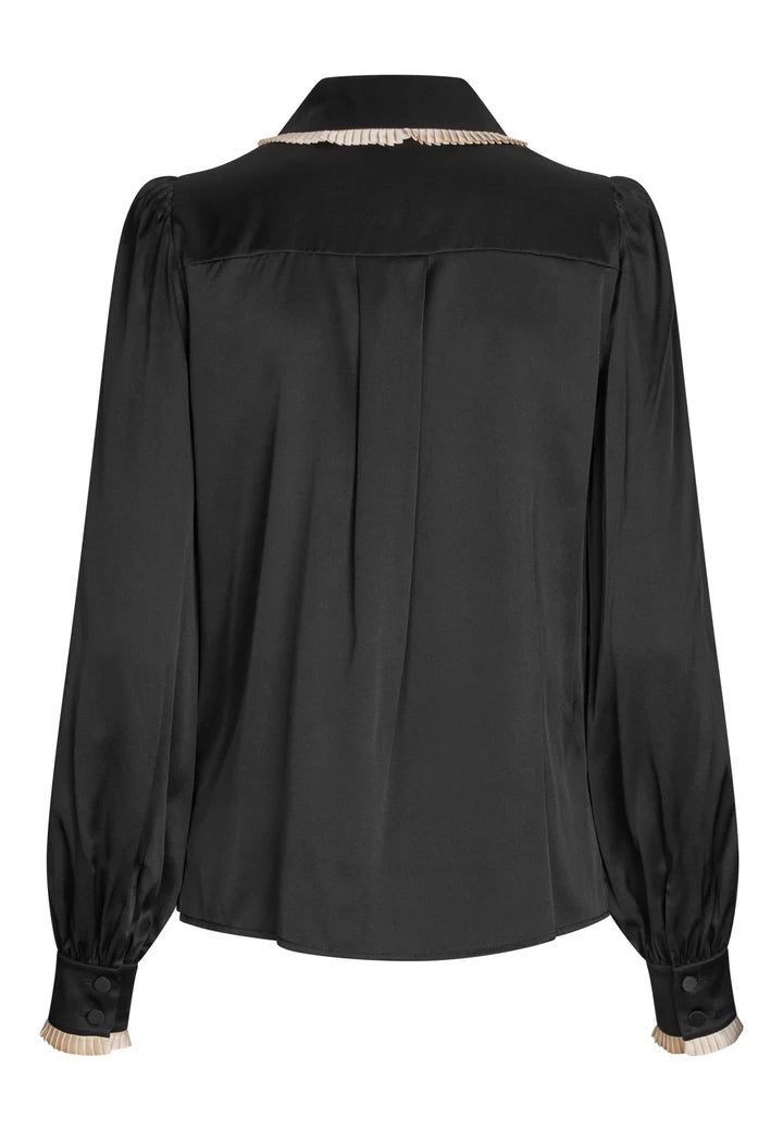 Dea Kudibal UMADEA Silk Blouse - Black Porcelain