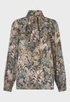 Dea Kudibal KIKIDEA Bow Blouse - Sencha Black