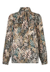 Dea Kudibal KIKIDEA Bow Blouse - Sencha Black