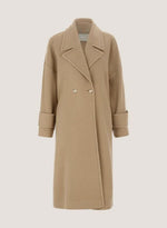 Malej Oversized Virgin Wool Coat - Camel