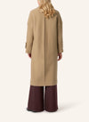 Malej Oversized Virgin Wool Coat - Camel