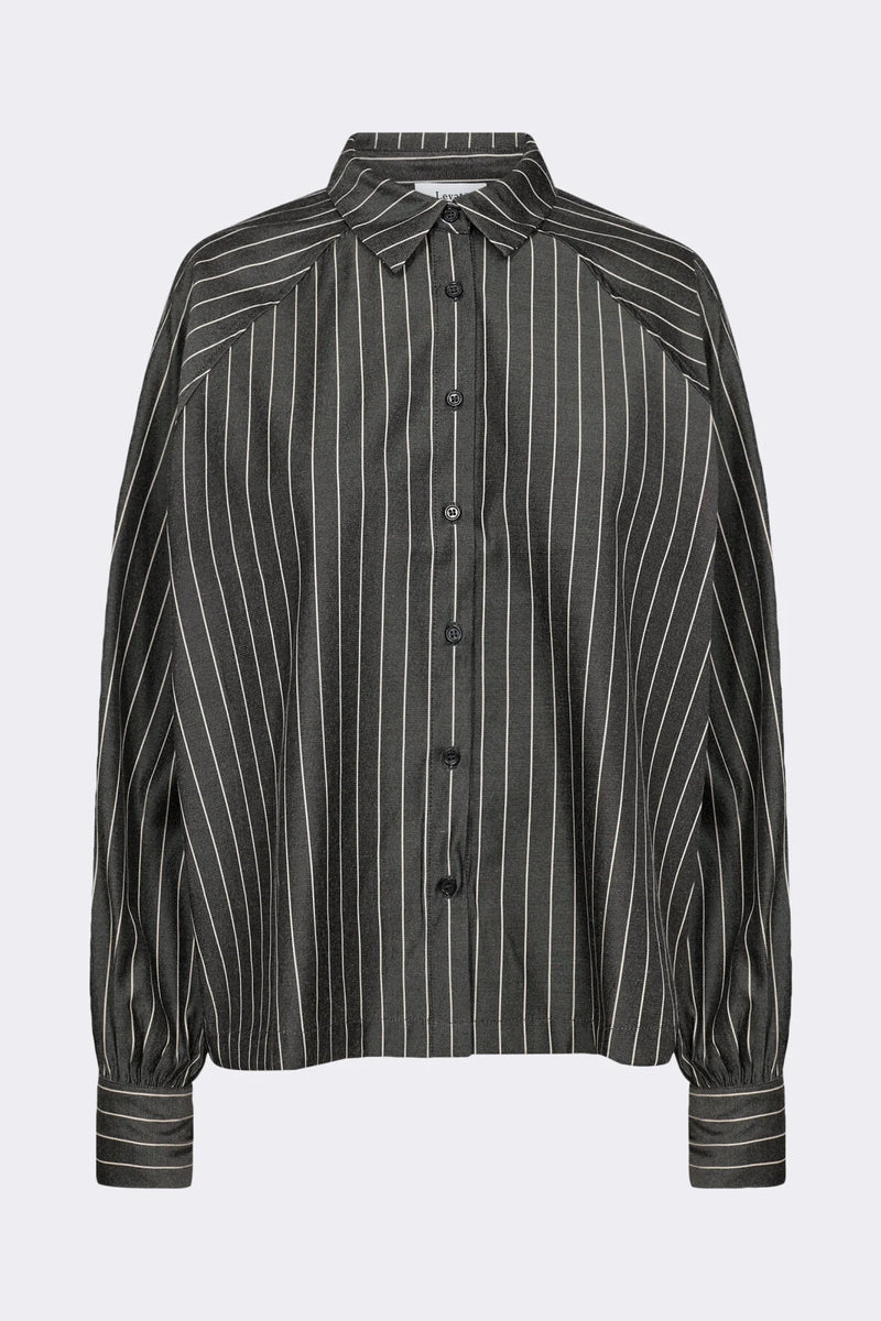 Levete Room Kaya 1 Shirt - Dark Brown