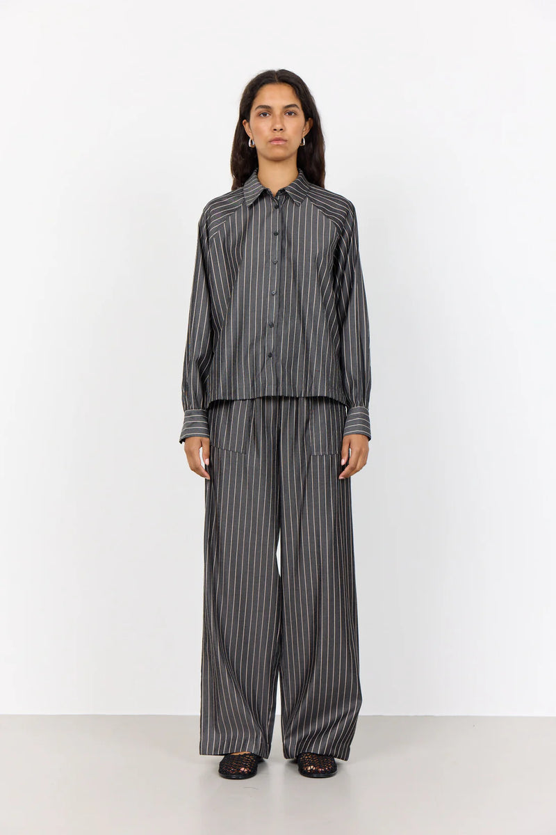 Levete Room Kaya 1 Shirt - Dark Brown