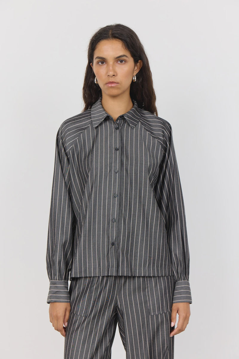 Levete Room Kaya 1 Shirt - Dark Brown
