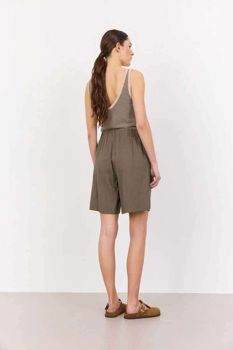 Levete Room Naja 29 Shorts - Brown
