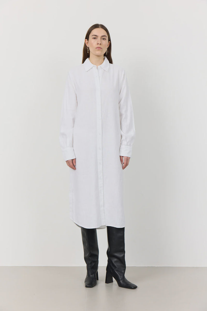 Levete Room Naja 35 Long Shirt - White