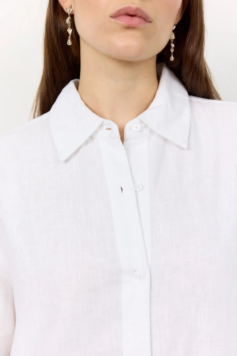 Levete Room Naja 35 Long Shirt - White