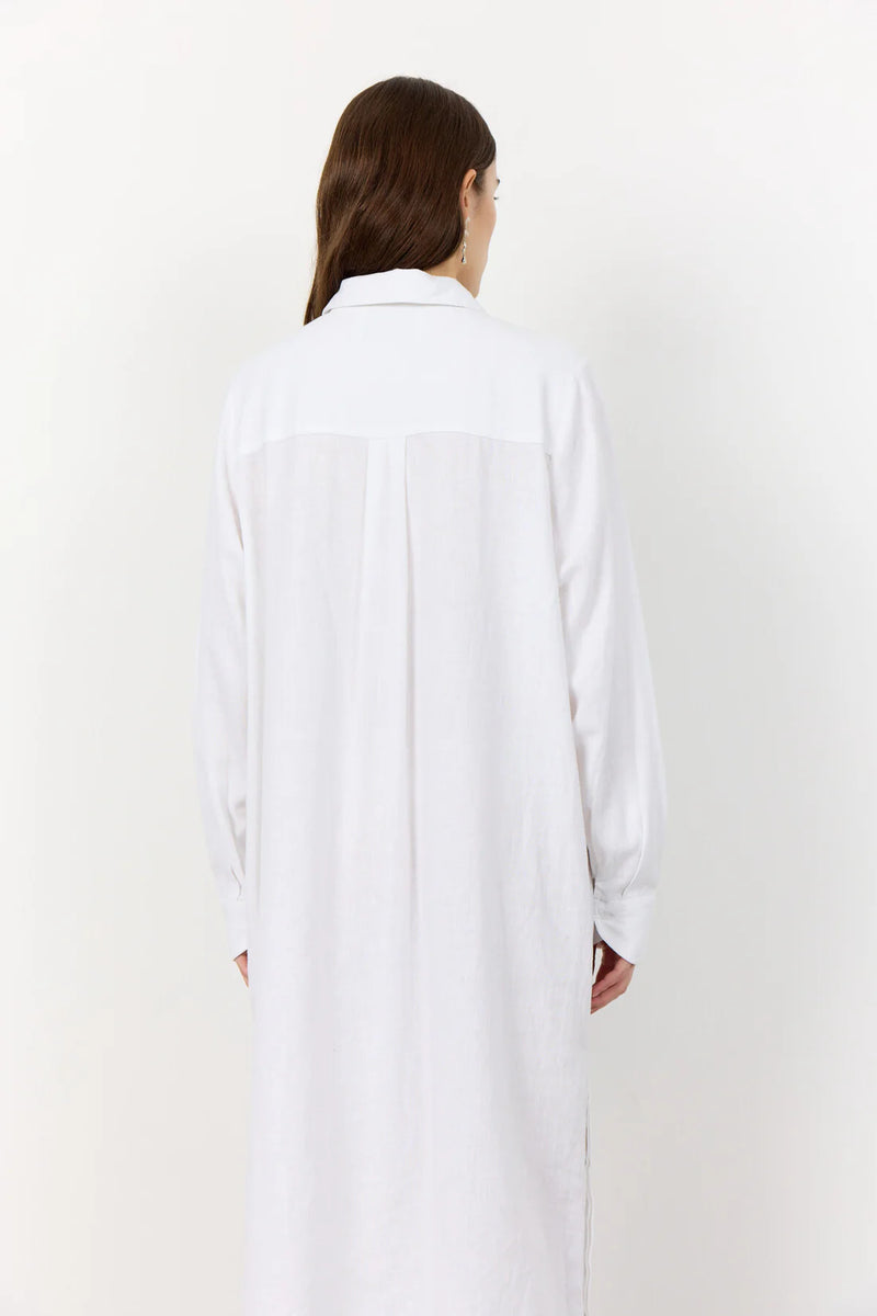 Levete Room Naja 35 Long Shirt - White