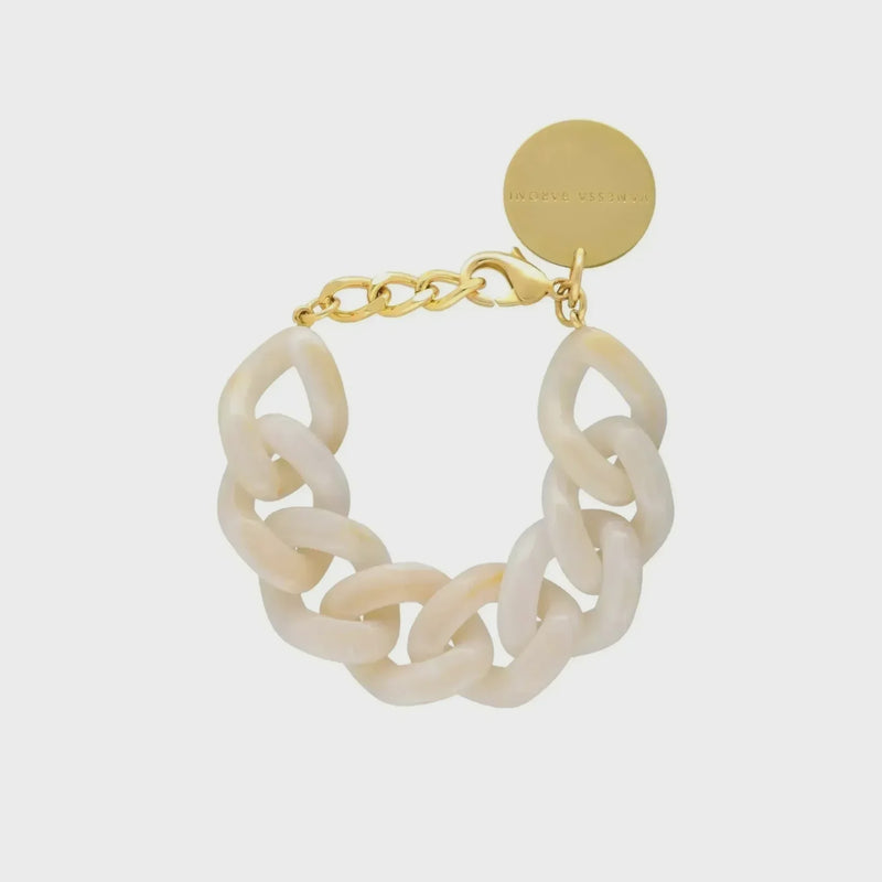 Vanessa Baroni Great Bracelet -  Pearl Marble