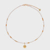 Mishky Golden Sun Necklace - Ivory/Gold