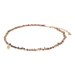 Mishky Coral Sun Necklace - Multi/Gold