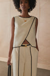 Sancia Xanthe Pant - Sea Salt