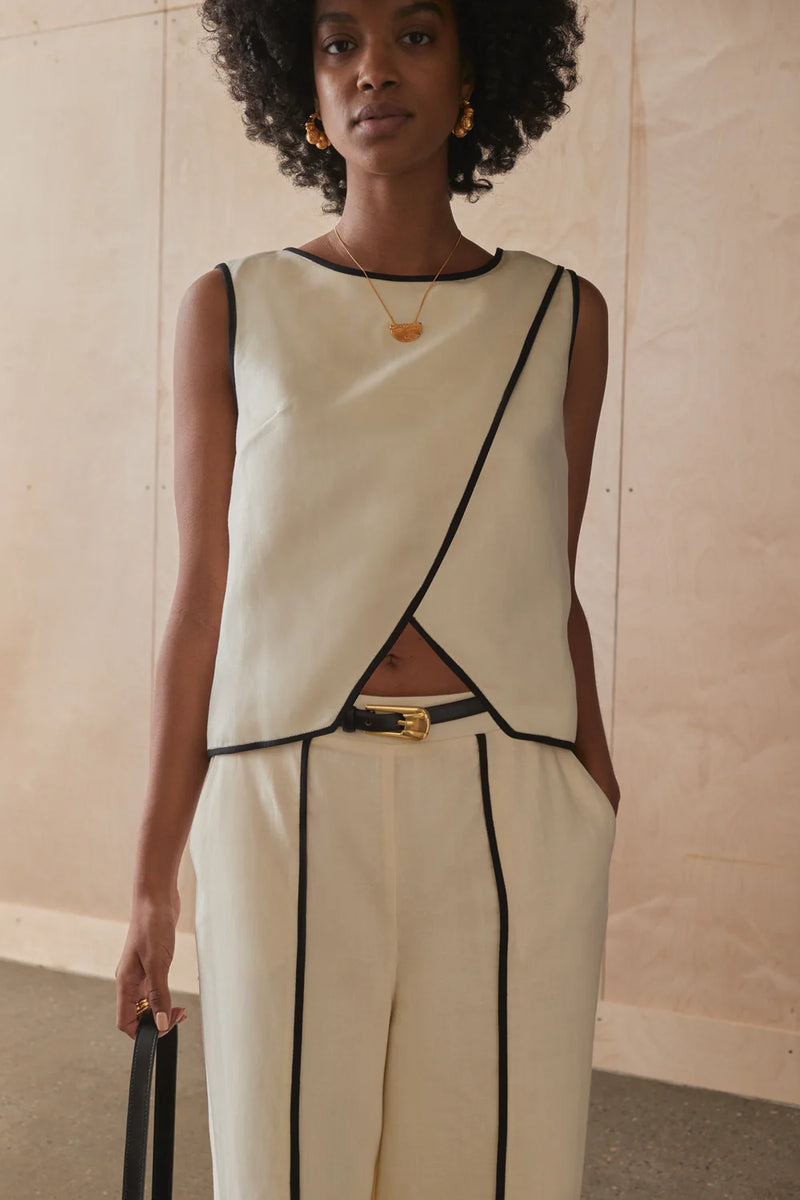 Sancia Xanthe Pant - Sea Salt