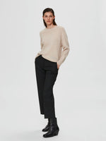 Selected Femme Lulu L/S Knit - Birch