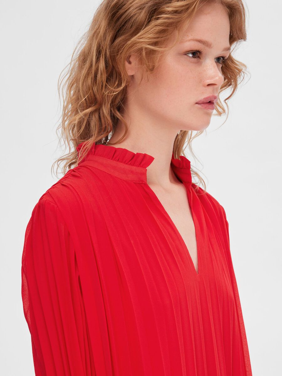 selected femme pleated maxi dress Maxi Dresses | Long-sleeved & Sleeveless
