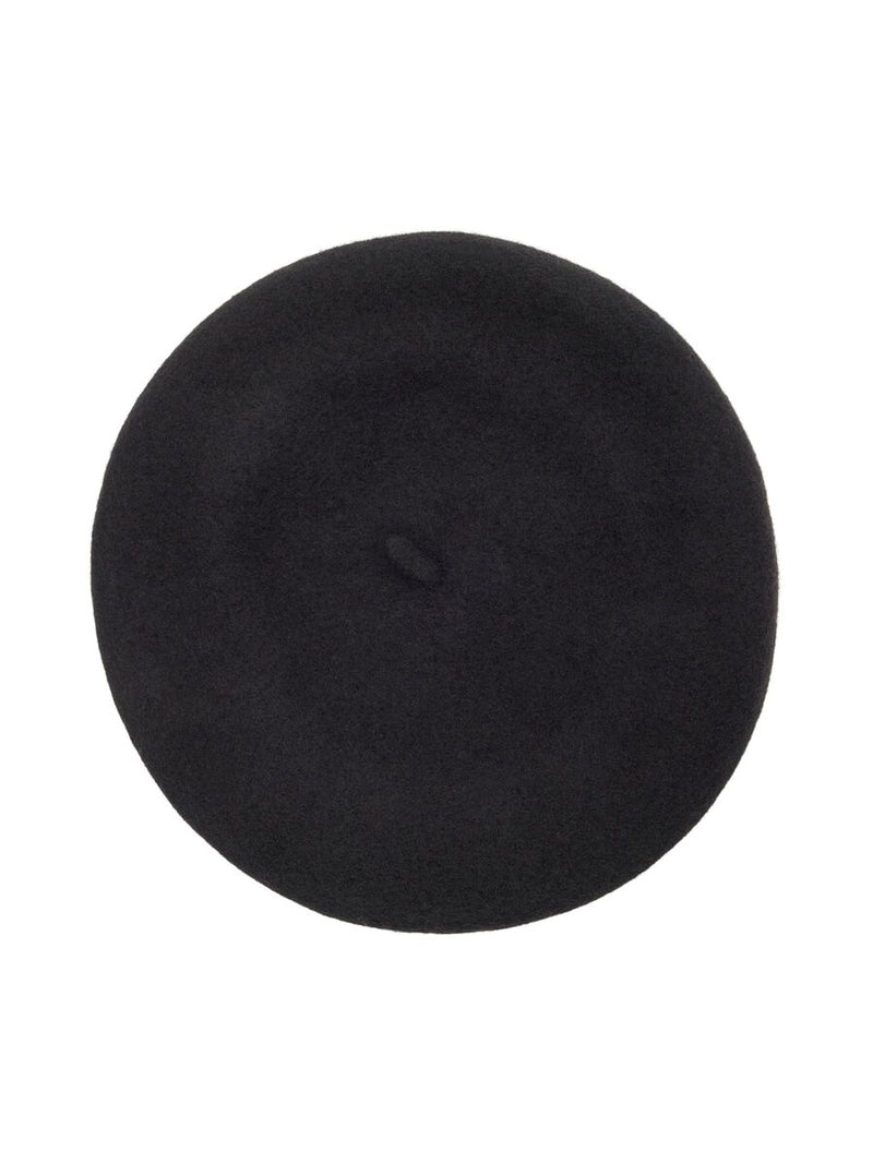 Selected Femme Gina Wool Beret - Black