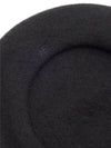 Selected Femme Gina Wool Beret - Black