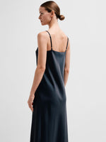 Selected Femme Lena Slip Maxi Dress - Dark Sapphire