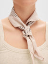 Selected Femme Mio Cotton Neck Scarf - Sandshell