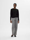 Selected Femme Hella Knit Cardigan - Black