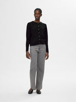 Selected Femme Hella Knit Cardigan - Black