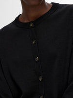 Selected Femme Hella Knit Cardigan - Black