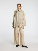 Selected Femme Pamina Scarf Jacket - Island Fossil