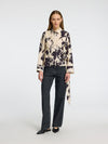 Selected Femme Aviana Long Sleeve Blouse - Birch