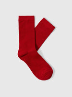 Selected Femme Rose Sock - Equestrian Red