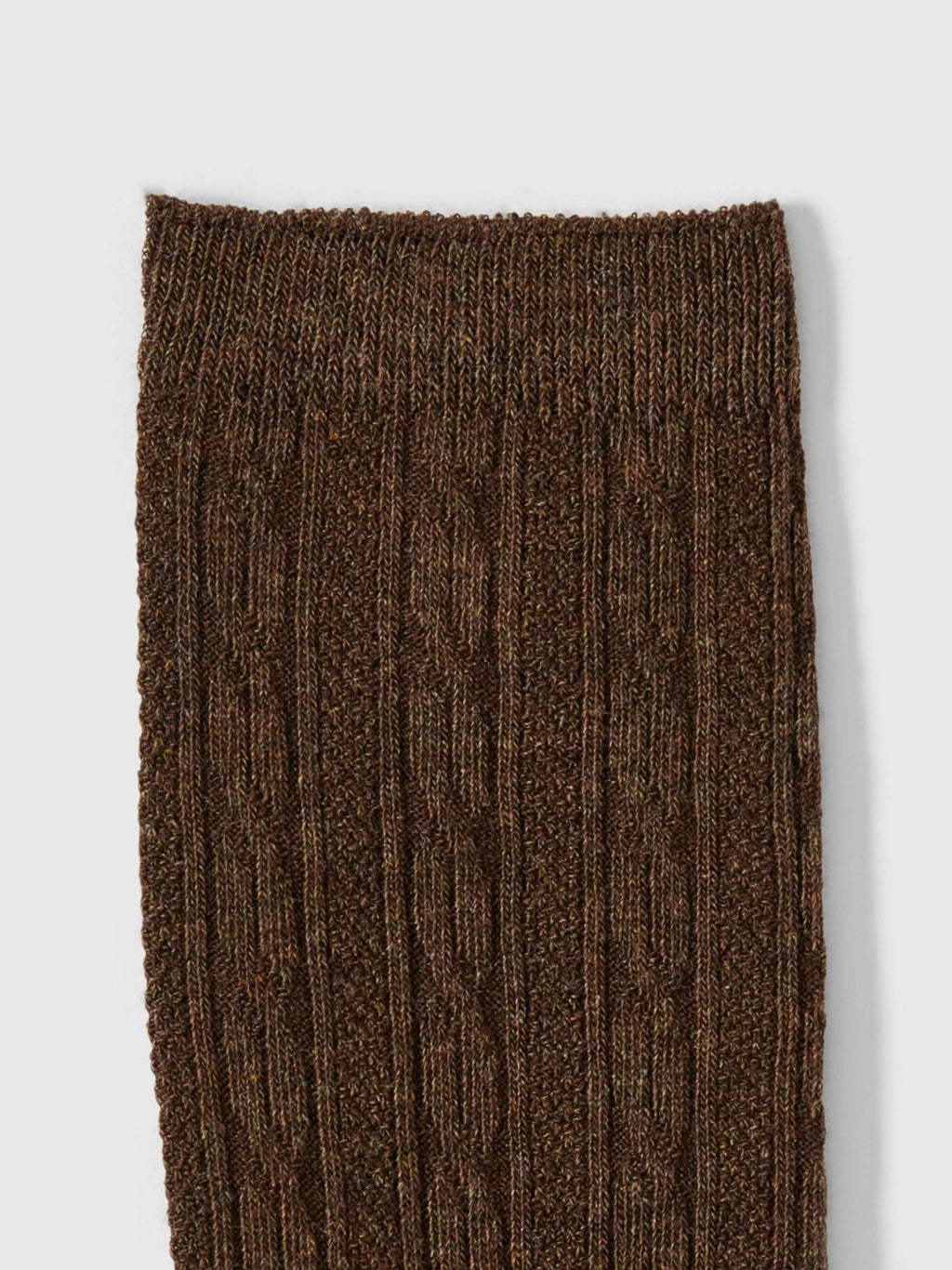 Selected Femme Ditte Cable Knit Sock - Delicioso