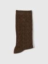 Selected Femme Ditte Cable Knit Sock - Delicioso
