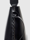 Selected Femme Stella  Premium Leather Medium  Bag - Black