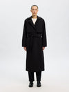 Selected Femme Aline Tech Trenchcoat - Black