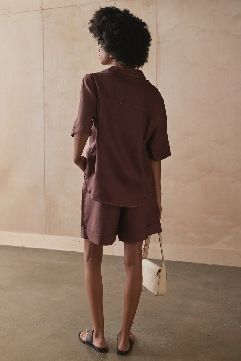 Sancia Priya Shirt - Cinnamon