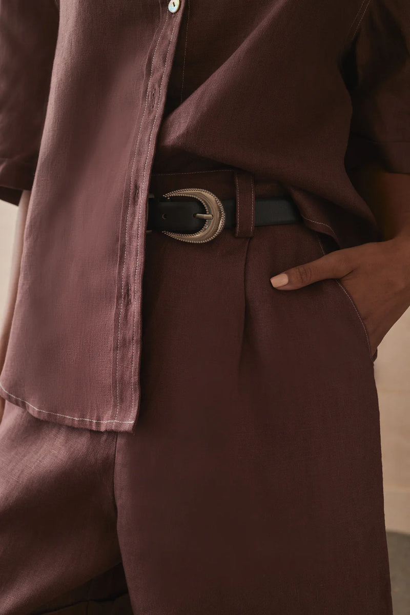 Sancia Delphi Shorts - Cinnamon