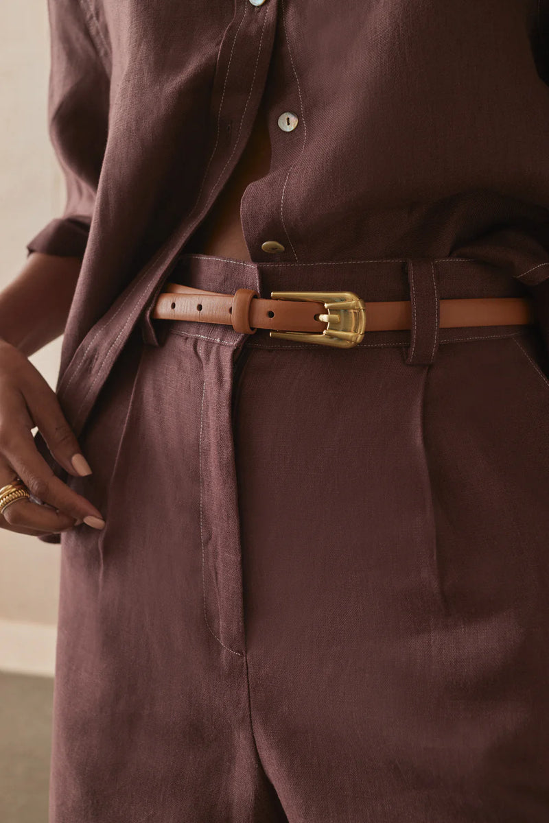 Sancia Delphi Shorts - Cinnamon