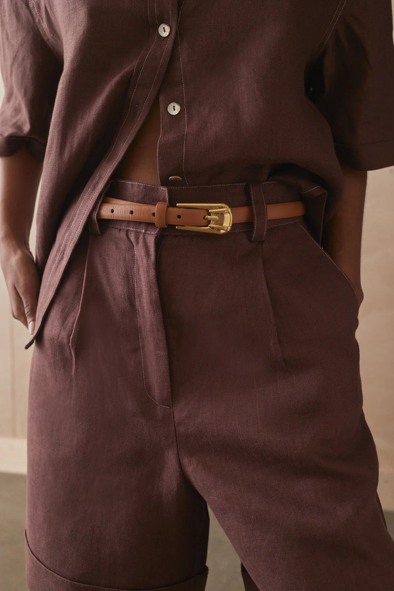Sancia Delphi Shorts - Cinnamon